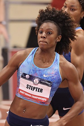 Jaide Stepter Baynes bei den US-Hallenmeisterschaften 2018