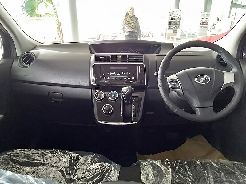 File:2021 Perodua Alza 1.5 SE purple interior view in Brunei.jpg