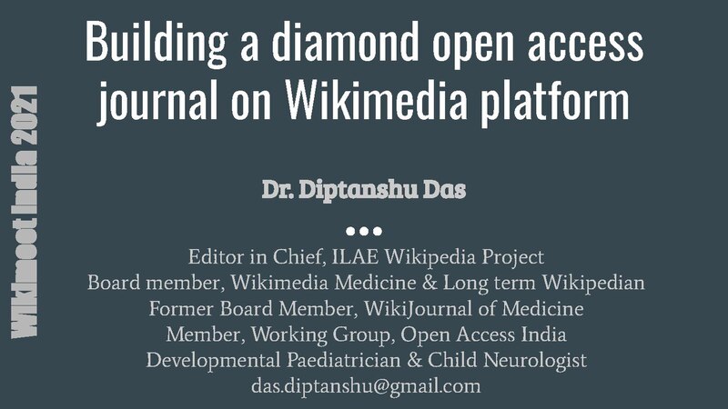 File:2021 WikiMeet Building a diamond open access journal on Wikimedia platform.pdf