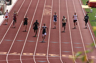 400 metres Sprint running event