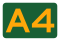 AUS Alphanumeric Route A4.svg