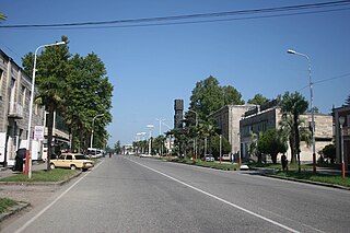 <span class="mw-page-title-main">Abasha</span> Town in Samegrelo-Zemo Svaneti, Georgia