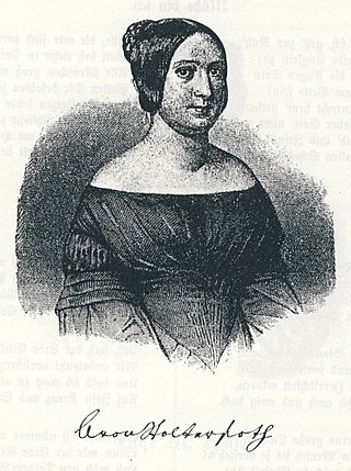 <span class="mw-page-title-main">Adelheid von Stolterfoth</span> German poet (1800–1875)