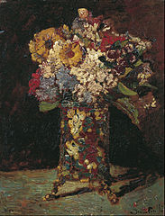 Bouquet de fleurs (1875), Amsterdam, musée van Gogh.