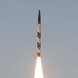 Испытания ракеты Агни-I 13 июля 2012 года