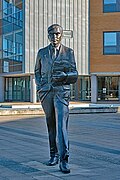 Statue of Alan Turing at Surrey University