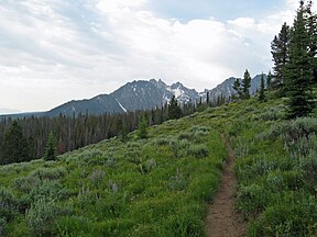 Alpine Way Trial south of Marshall Lake