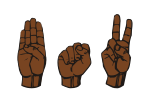 Thumbnail for File:AmericanSign Language BSV.svg