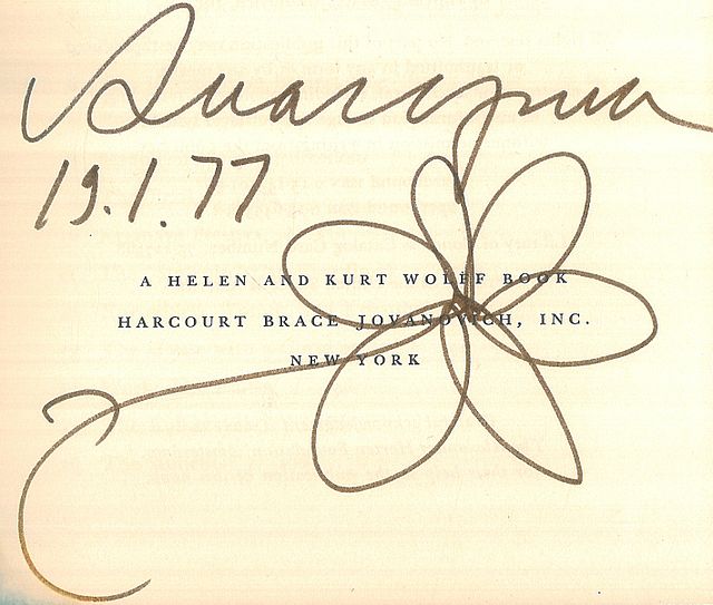 signature d'Andreï Amalrik