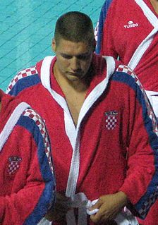 Andro Bušlje Croatian water polo player