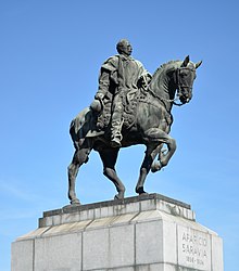 Monument to General Aparicio Saravia in Montevideo Aparicio Saravia - Estatua Ecuestre.jpg