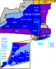 北美电话区号212，646和332