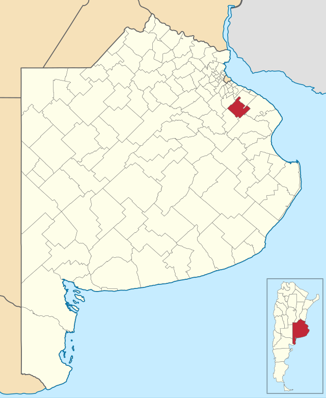Муниципалитет Брандсен на карте