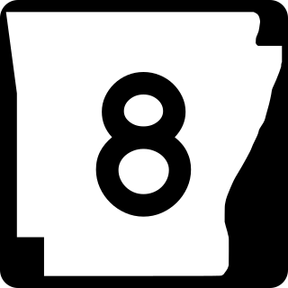 <span class="mw-page-title-main">Arkansas Highway 8</span>