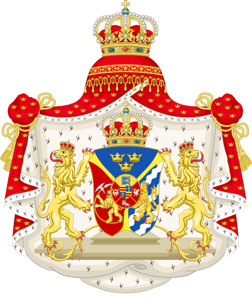 File:Armoiries de la Reine Hedwige-Élisabeth de Suède et Norvège.svg