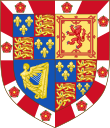 Arms of Charles Lennox, 1st Duke of Richmond.svg
