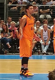 Slagter playing for the Netherlands in 2016 Arvin Slagter NL.jpg