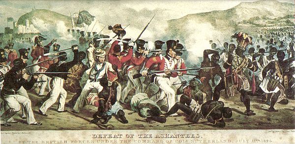 A battle during the Anglo-Ashanti wars.