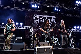 Asphyx på festen. San 2015