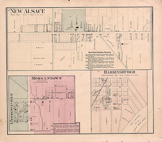 File:Atlas of Dearborn County, Indiana - to which is added a map of the state of Indiana, also an outline and rail road map of the United States LOC 2007626768-12.jpg