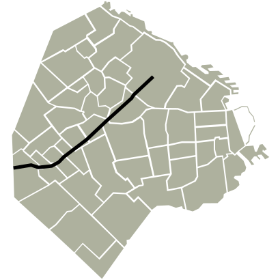 Cómo llegar a Avenida Juan B. Justo en transporte público - Sobre el lugar