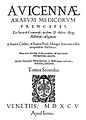 Avicenna; Canon medicinae, volume 2 Wellcome L0013858.jpg