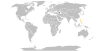 Location map for Azerbaijan and the Philippines.