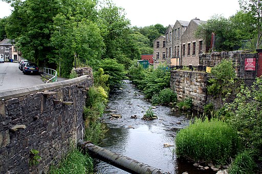 Bacup, River Irwell - geograph.org.uk - 2487109