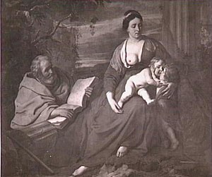 The Holy Family with John the Baptist