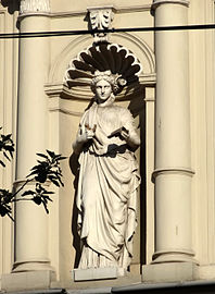 Statued Allegory of Architecture and Construction