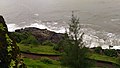 A view of sea shore from Bekal fort