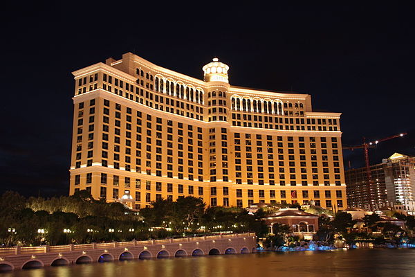 Image: Bellagio Las Vegas Nacht