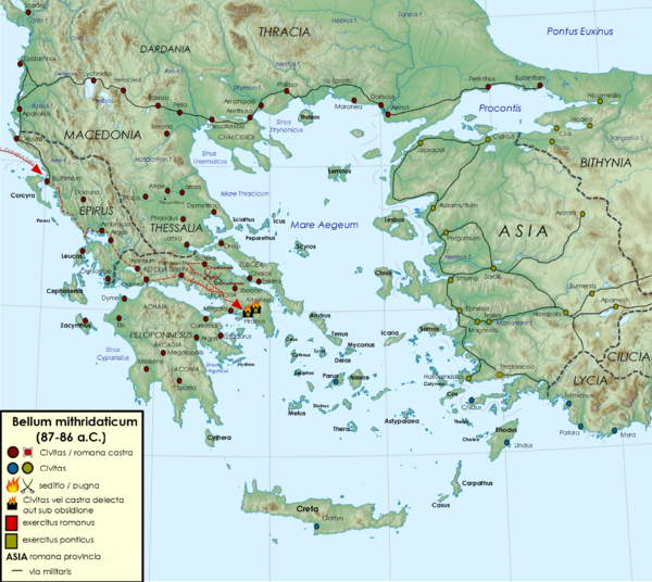 First Mithridatic War, 87–86 BC