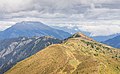 * Nomination Mountain trip from Sarner Alp (1853 meter) via Präzer Höhi (2119 meter) to Tguma (2163 meter). View from the mountain ridge. There is a lot of rain coming. --Agnes Monkelbaan 05:56, 12 January 2018 (UTC) * Promotion Good quality. --GT1976 06:21, 12 January 2018 (UTC)