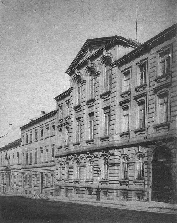 The Berlaymont convent and boarding school (Rue de la Loi/Wetstraat), c. 1900