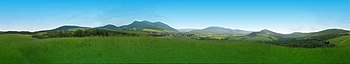 Panorama Tatr z Babiej Góry