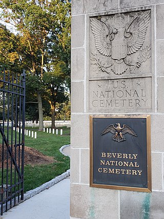 <span class="mw-page-title-main">Beverly National Cemetery</span> Historic veterans cemetery in Burlington County, New Jersey