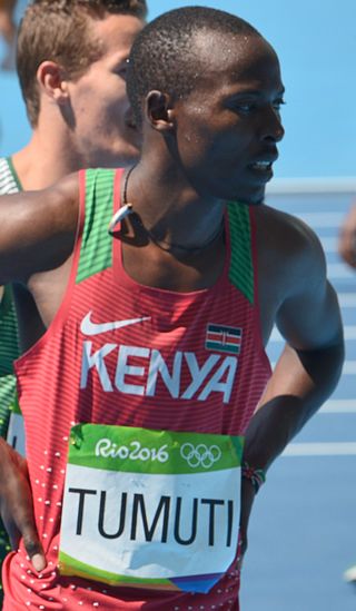 <span class="mw-page-title-main">Boniface Tumuti</span> Kenyan sprinter and hurdler (born 1992)