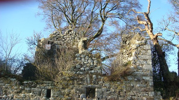 Brunstane Castle near Penicuik