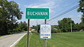 Buchanan community sign.