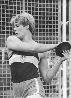 Karin Illgen East German discus thrower