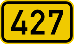 Miniatuur voor Bundesstraße 427