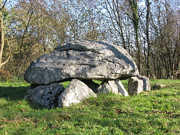 Le dolmen de Buzy.