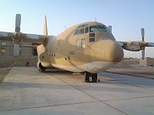 C-130 at the Royal Saudi Air Force Museum C-130 at Riyath Air base Museum.jpg