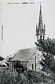 L'église paroissiale de Calanhel vers 1920.