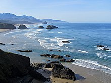 The level design was inspired by the environment of the Pacific Northwest Cannon Beach at Pacific Coast in Oregon 1.jpg