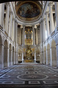 Royal Chapel seen from the ground floor