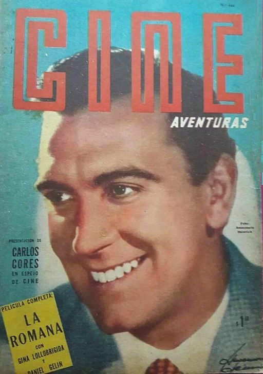 Carlos Cores by Annemarie Heinrich, Cine Aventuras 1955