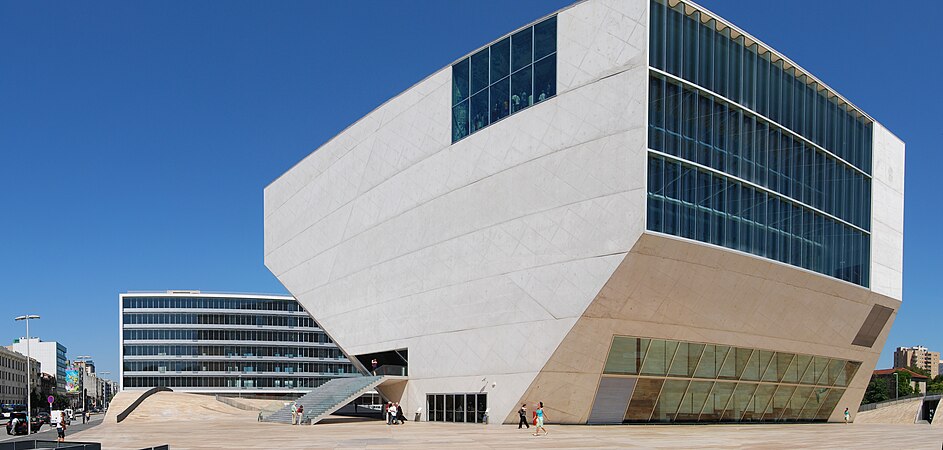 Casa da Musica in Porto, Portugal, by Rem Koolhaas (2005)