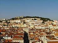 Lisbon skyline.